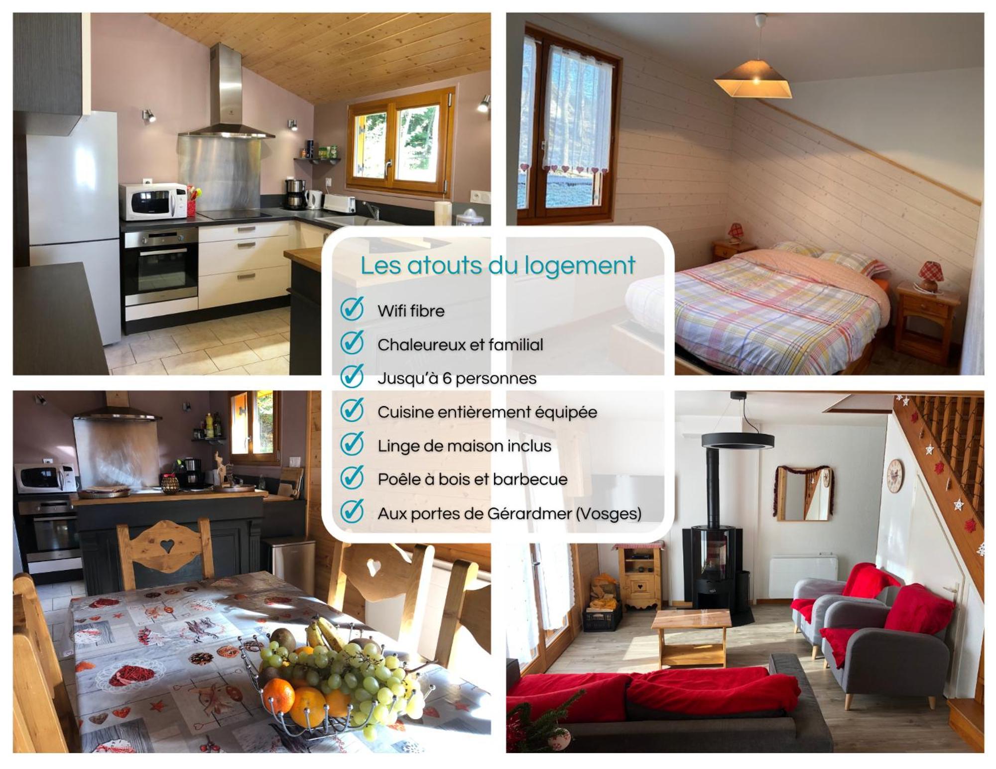 Chalet O Fil De Lo - Wifi, Bbq, Parking Xonrupt-Longemer Luaran gambar